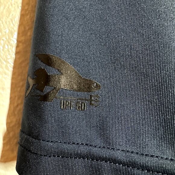 Patagonia RØ Surf Top Rash Guard Sun Shirt UPF 40+ Quick Dry Short Sleeve Medium - Picture 3 of 7